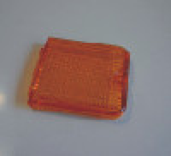 Blinkerglas hinten gelb