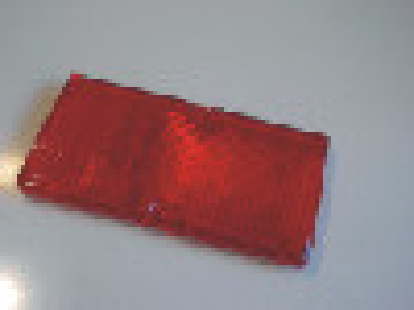 Rücklichtglas rot hinten