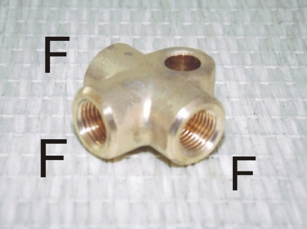 Verteiler Bremsschlauch