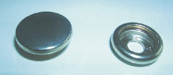 Verdeckdrucknopf SJ vorn + seitlich