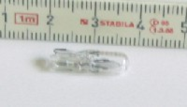 Glassockelbirne 12V 1,2W