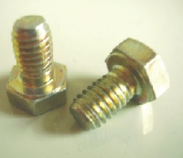 Schraube verzinkt  6x10
