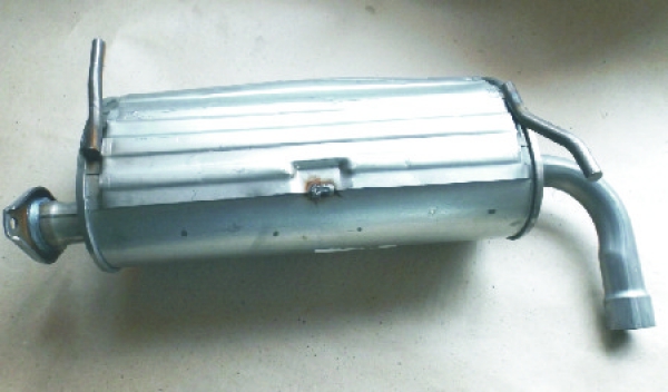 Auspufftopf hinten nur Cabrio